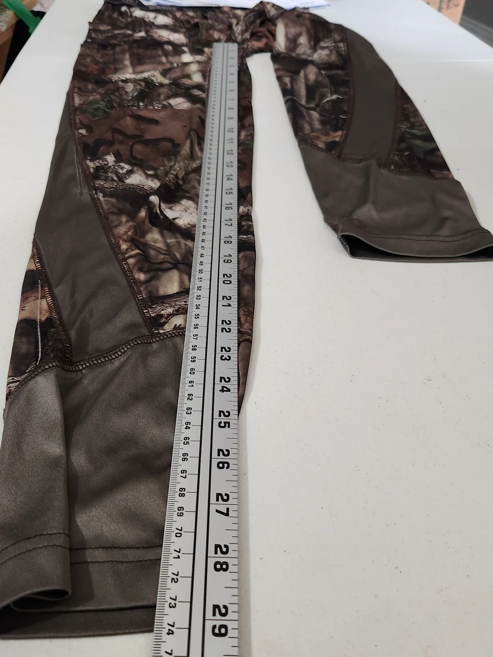 Men’s Camo Performance Leggings - Brown/Green